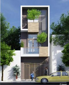 Thiết kế nhà phố 7x10m kiến trúc hiện đại kết hợp kinh doanh