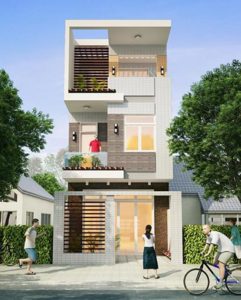 Xây dựng nhà phố đẹp mê mẩn với phong cách hiện đại