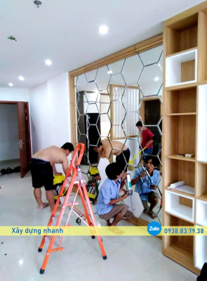 Thi công vách ngăn văn phòng chống âm giá rẻ
