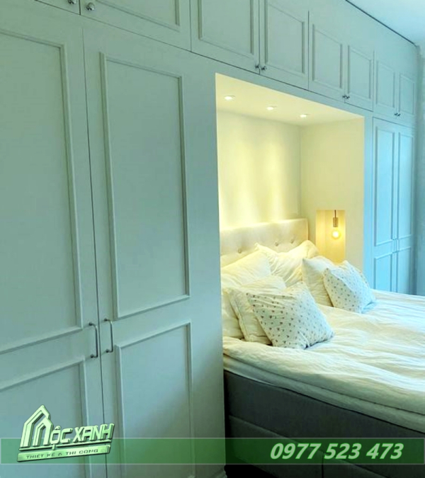 Thiết Kế Phòng ngủ gỗ tự nhiên