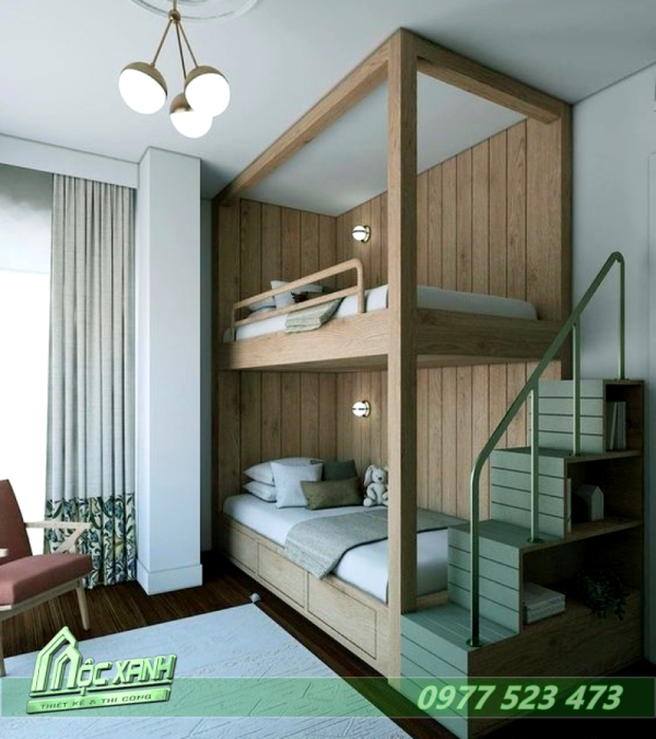 Thiết Kế Phòng ngủ trẻ em đẹp