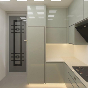 Tủ Bếp chữ L cho căn hộ Quận 12