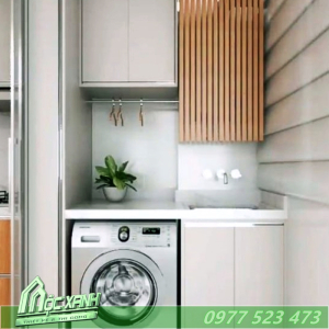 Thiết Kế phòng giặt phơi đồ căn hộ