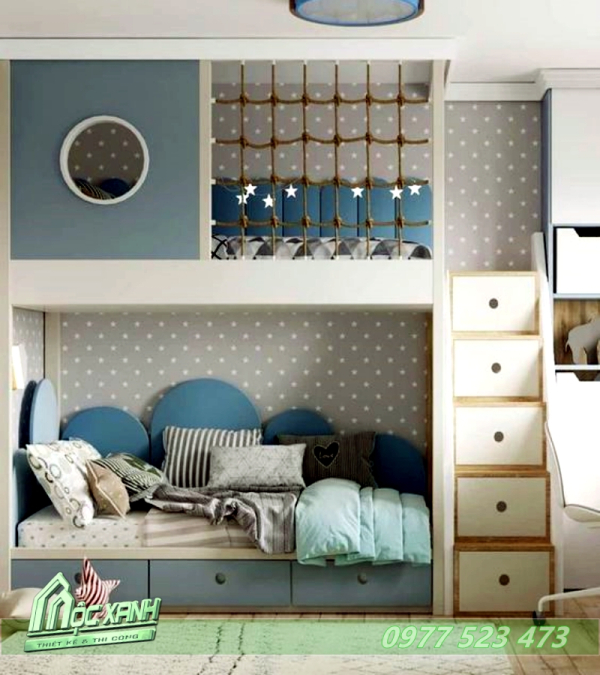 Thiết Kế Phòng ngủ trẻ em đẹp