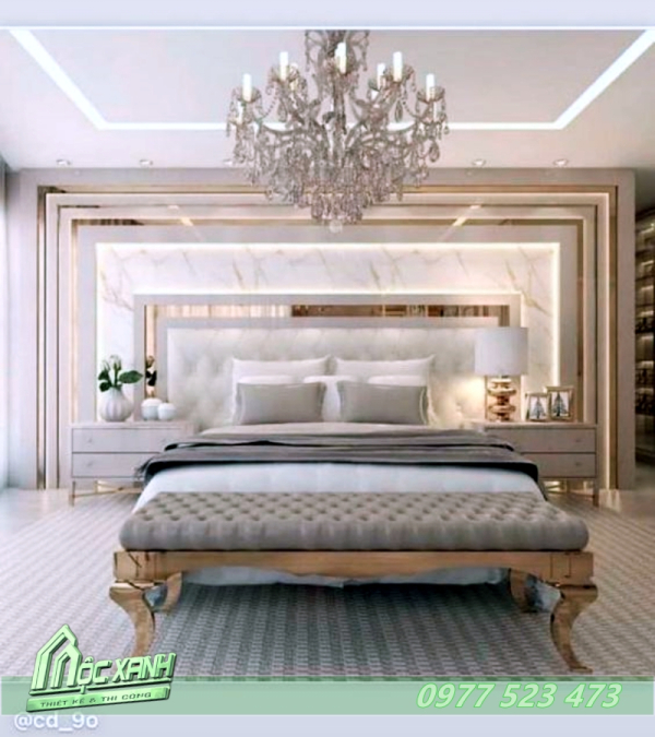 Thiết Kế Phòng ngủ cao cấp căn hộ