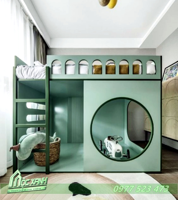 Thiết kế Phòng ngủ trẻ em Nhật Bản