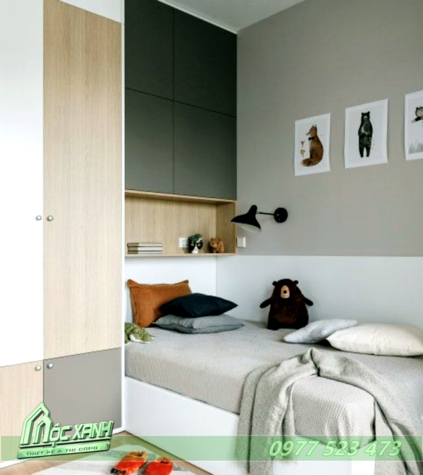 Thiết Kế Phòng ngủ trẻ em hiện đại