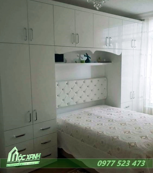 Thiết Kế Phòng ngủ gỗ tự nhiên
