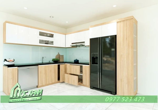 Tủ Bếp Gỗ Tự Nhiên
