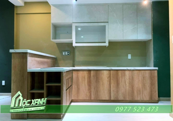 Tủ Bếp Gỗ Tự Nhiên