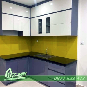 Tủ Bếp chữ L cho căn hộ Quận 12