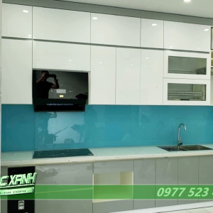 Tủ Bếp nhựa Acrylic bóng
