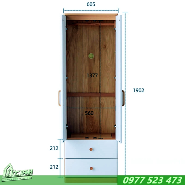 Tủ quần áo công nghiệp âm tường giá rẻ