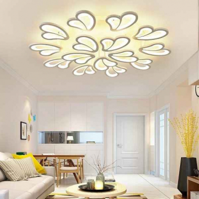 Chiêm ngưỡng mẫu đèn chùm ốp trần đẹp nhất năm 2023