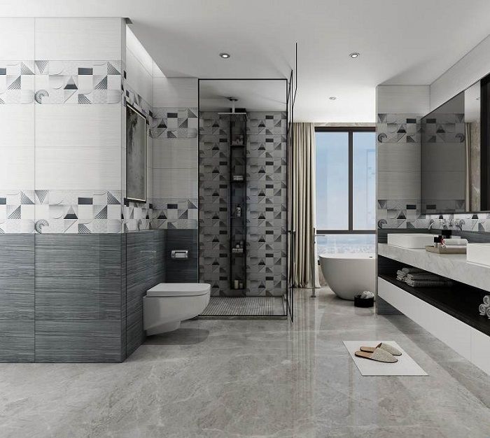 Top 50 mẫu gạch ốp nhà vệ sinh đẹp 2023 rẻ nhất