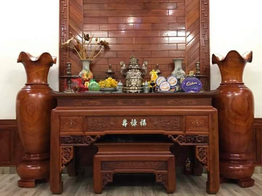 Top 50 mẫu bàn thờ cổ đẹp sang trọng nhất
