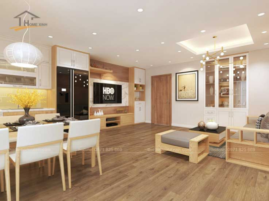 Bí quyết để thiết kế nội thất căn hộ chung cư 110m2 đẹp