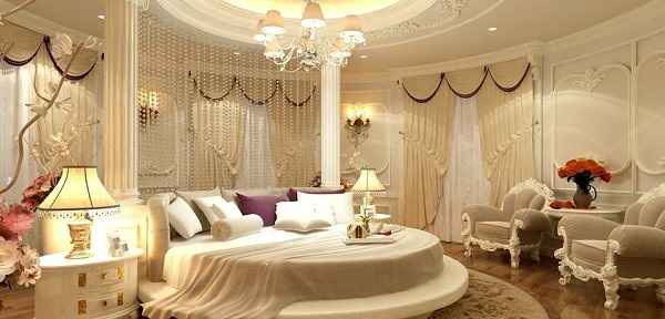 Chiêm ngưỡng thiết kế nội thất phòng ngủ nhà biệt thự sang trọng nhất