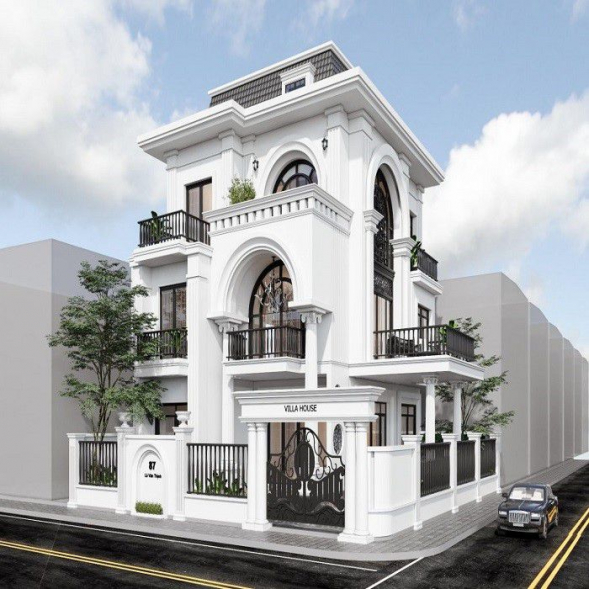 Mẫu bản vẽ biệt thự 200m2 theo xu hướng và đẳng cấp nhất hiện nay