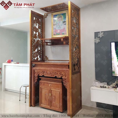 Top 50 mẫu thiết kế bàn thờ chung cư đẹp nhất