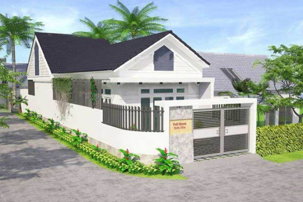 Bản vẽ nhà cấp 4 3 phòng ngủ bố trí khoa học và tiện nghi