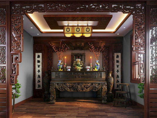 Top 50 cách trang trí bàn thờ tam cấp đẹp nhất