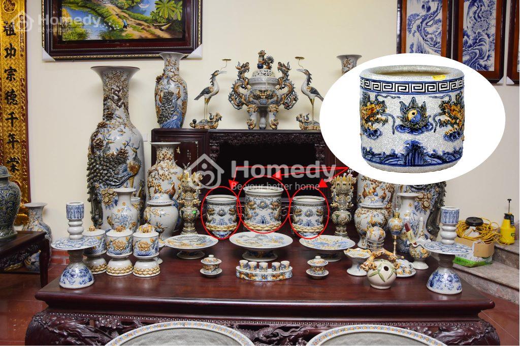 Tổng hợp cách bố trí bàn thờ 3 bát hương đẹp nhất