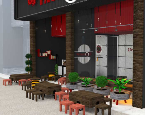 Kinh nghiệm thiết kế quán cafe cóc ít vốn cho người mới