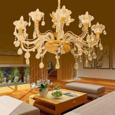 Tuyển chọn các mẫu đèn chùm phòng khách chung cư đẹp 2023