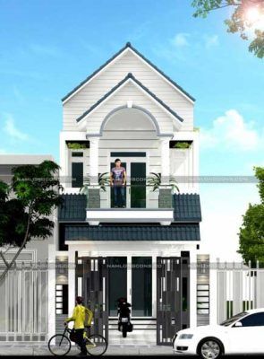 Mẫu nhà 2 tầng 3 phòng ngủ 1 phòng thờ phổ biến nhất 2023
