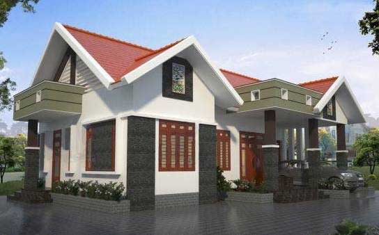 7+ mẫu nhà cấp 4 diện tích 100m2 phong cách cổ điển