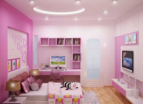 Mẫu phòng ngủ cho bé gái đẹp nhất 2023 phong cách mới