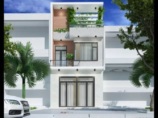 Mẫu nhà đẹp 2 tầng 4m khiến ai cũng phải muốn sở hữu ngay