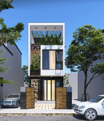 Mẫu nhà phố 2 tầng 4×15 đón đầu thiết kế theo xu hướng mới