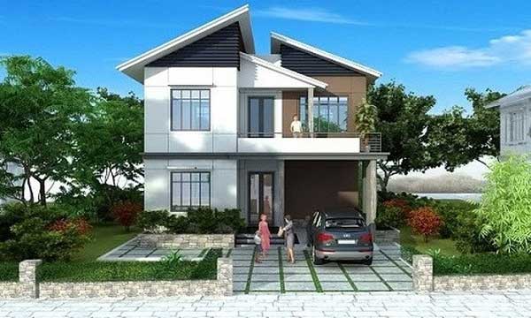 Những mẫu nhà 2 tầng 6x12m đáp ứng tiêu chuẩn kiến trúc Hiện đại