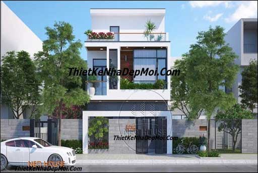 Kinh nghiệm thiết kế nhà 1 trệt 1 lầu 1 sân thượng trở nên hoàn hảo hơn