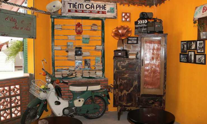 BST Mẫu thiết kế quán cafe phong cách vintage độc đáo