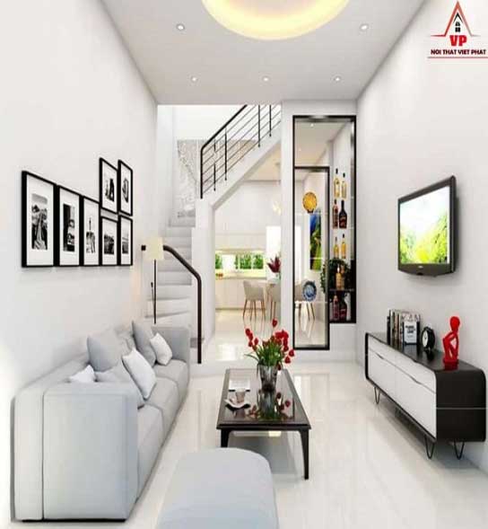 Top 15 mẫu phòng khách có cầu thang đẹp nhất hiện nay
