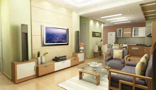 Tuyển chọn một số mẫu phòng khách đẹp cho căn hộ chung cư