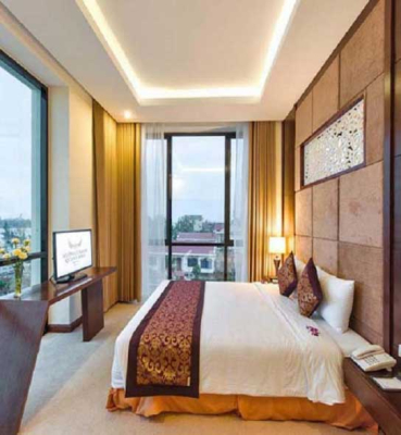 10 Mẫu phòng khách sạn mini đẹp ấn tượng năm 2023