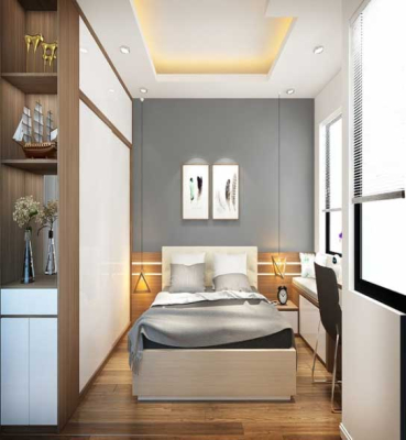 Mẫu phòng ngủ 10m2 đẹp sang chảnh với thiết kế cuốn hút