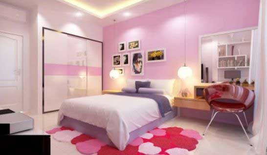 10+ Những mẫu phòng ngủ màu hồng mang lại sự bồng bềnh