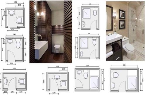 Giải đáp kích thước nhà vệ sinh tiêu chuẩn là bao tổng cộng bao nhiêu ?