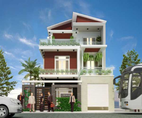 Khám phá Những mẫu biệt thự mini 3 tầng đẹp năm 2023