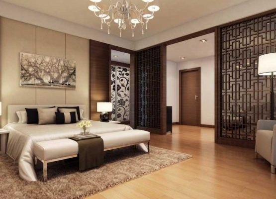 Mê mẫn với BST Mẫu phòng ngủ lót sàn gỗ đẹp nhất 2023