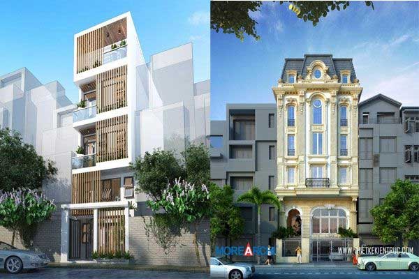 Thiết kế khách sạn mặt tiền 10m (Tiềm năng đầu tư và những lưu ý)