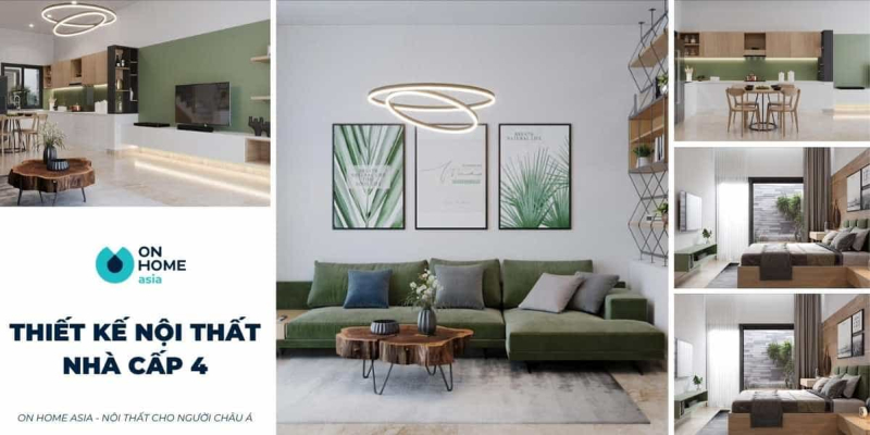 Top 50 mẫu thiết kế nội thất nhà cấp 4 có gác lửng đẹp nhất