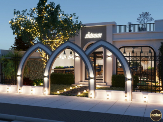 Thiết kế quán cafe 200m2 độc lạ và lôi cuốn khách nhất 2023