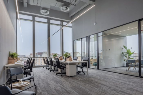 Thiết kế văn phòng 70m2 đẹp với không gian làm việc như mơ