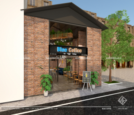 Xu hướng thiết kế quán cafe trà sữa đẹp, giá cả rẻ